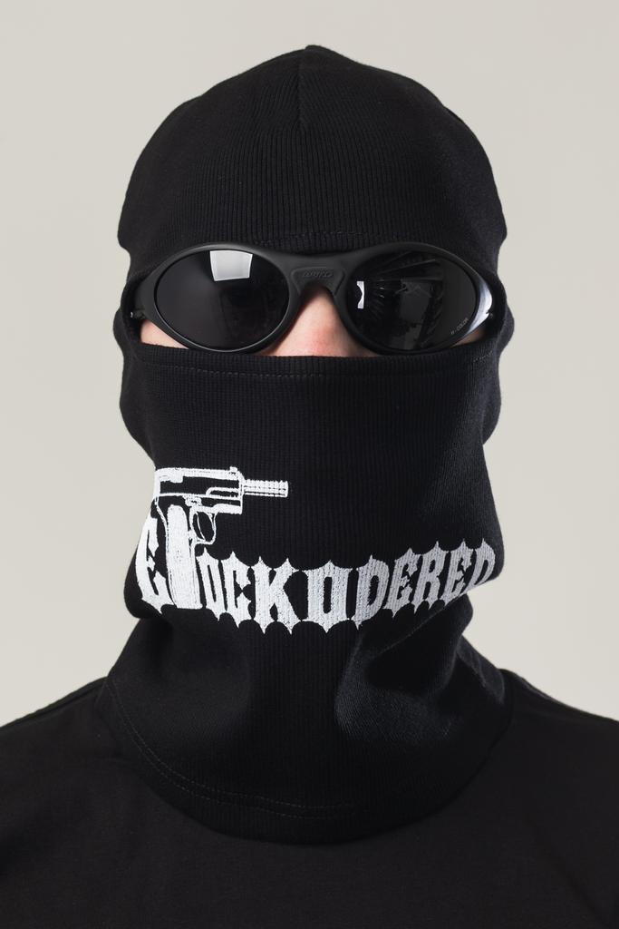 Шапка балаклава Incognito CODERED × Etock Чёрный