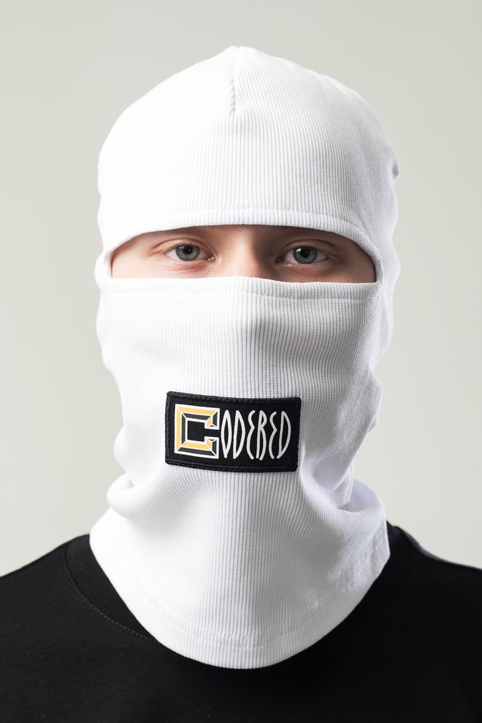 Шапка балаклава Incognito КОДРЭД × Сидъ Белый