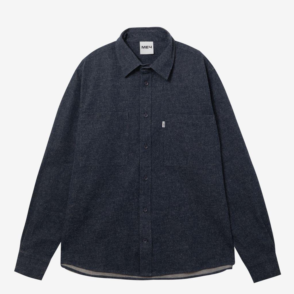 Рубашка Меч JEANS SHIRT Deep Blue
