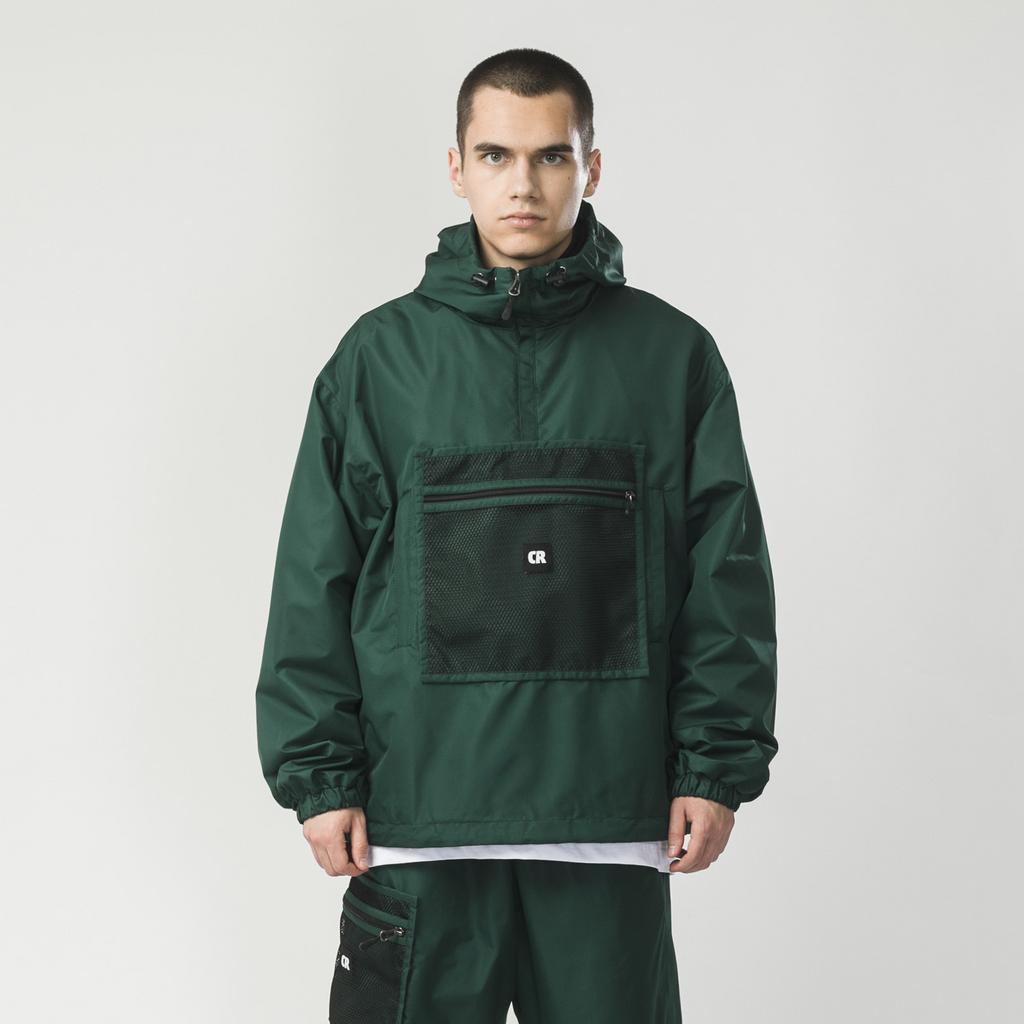Анорак  CODERED Square Wide Зеленый Тёмный