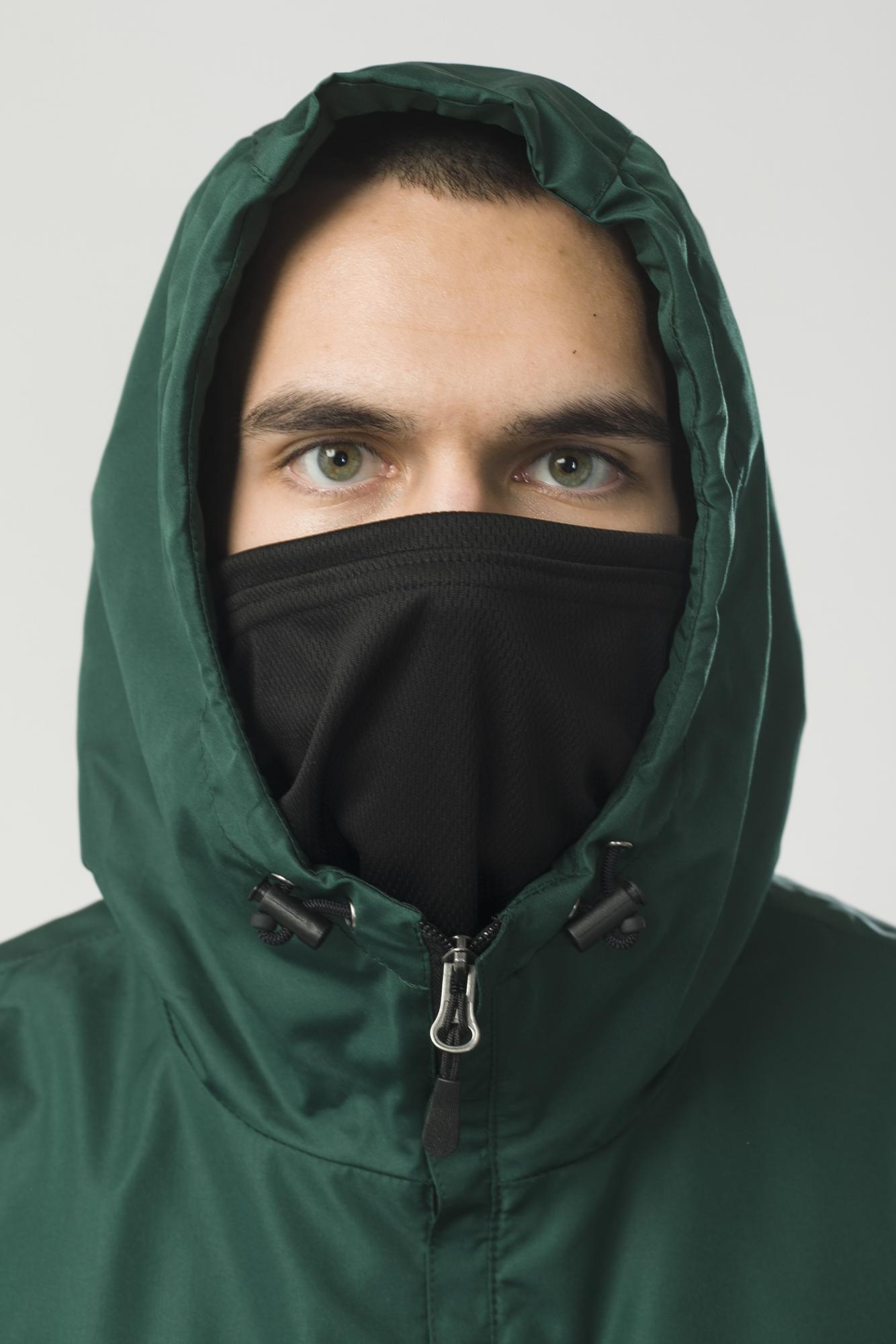 Анорак  CODERED Square Wide Зеленый Тёмный