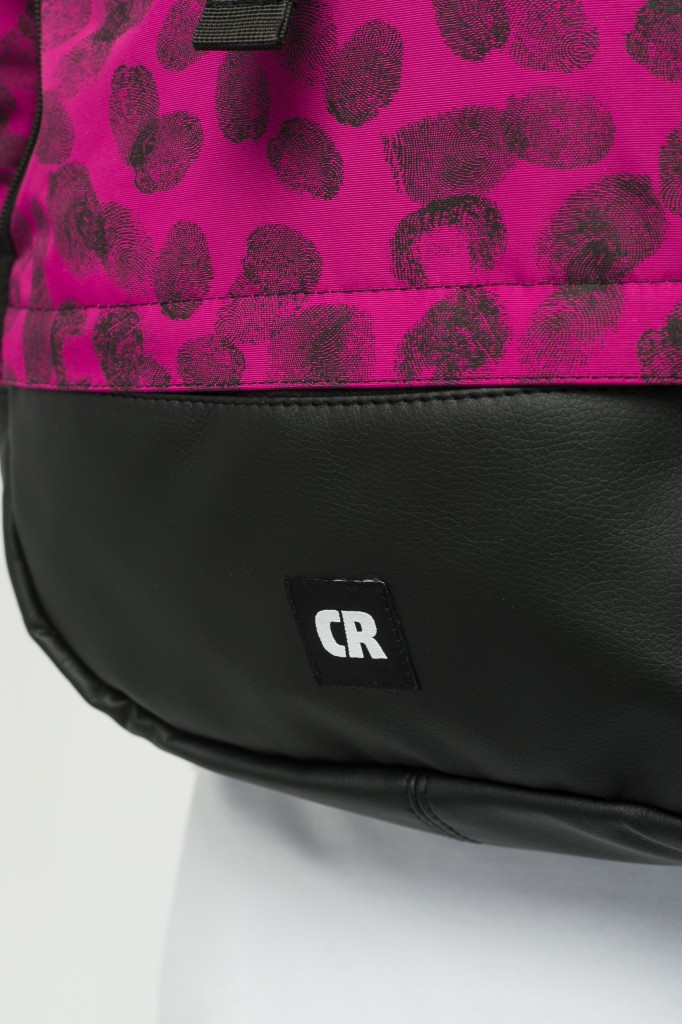 Рюкзак CODERED Standart Mini Дактилоскопия Маджента/Черный