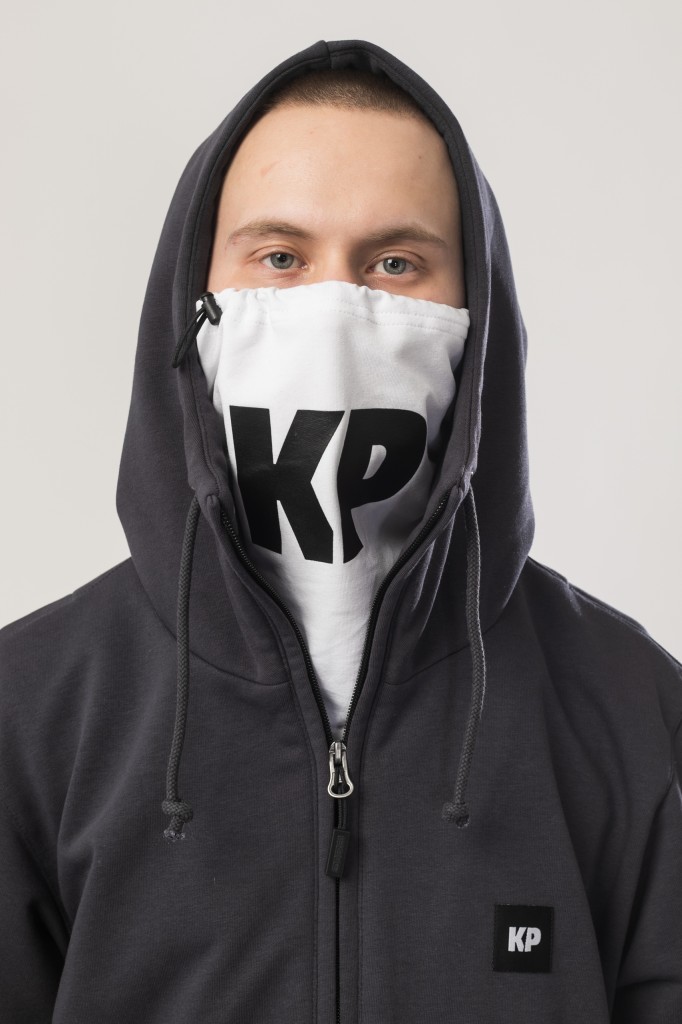 Толстовка CODERED Mask CR Light Серый тёмный