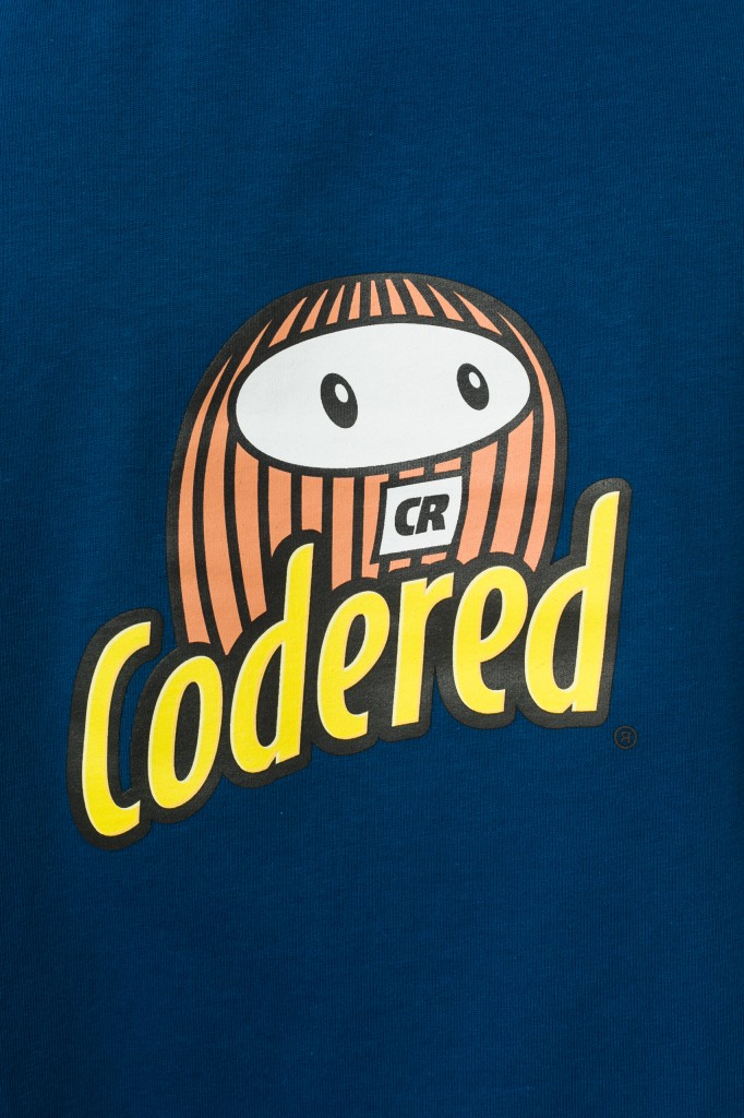 Футболка CODERED Wide T CRingles Синий Тёмный