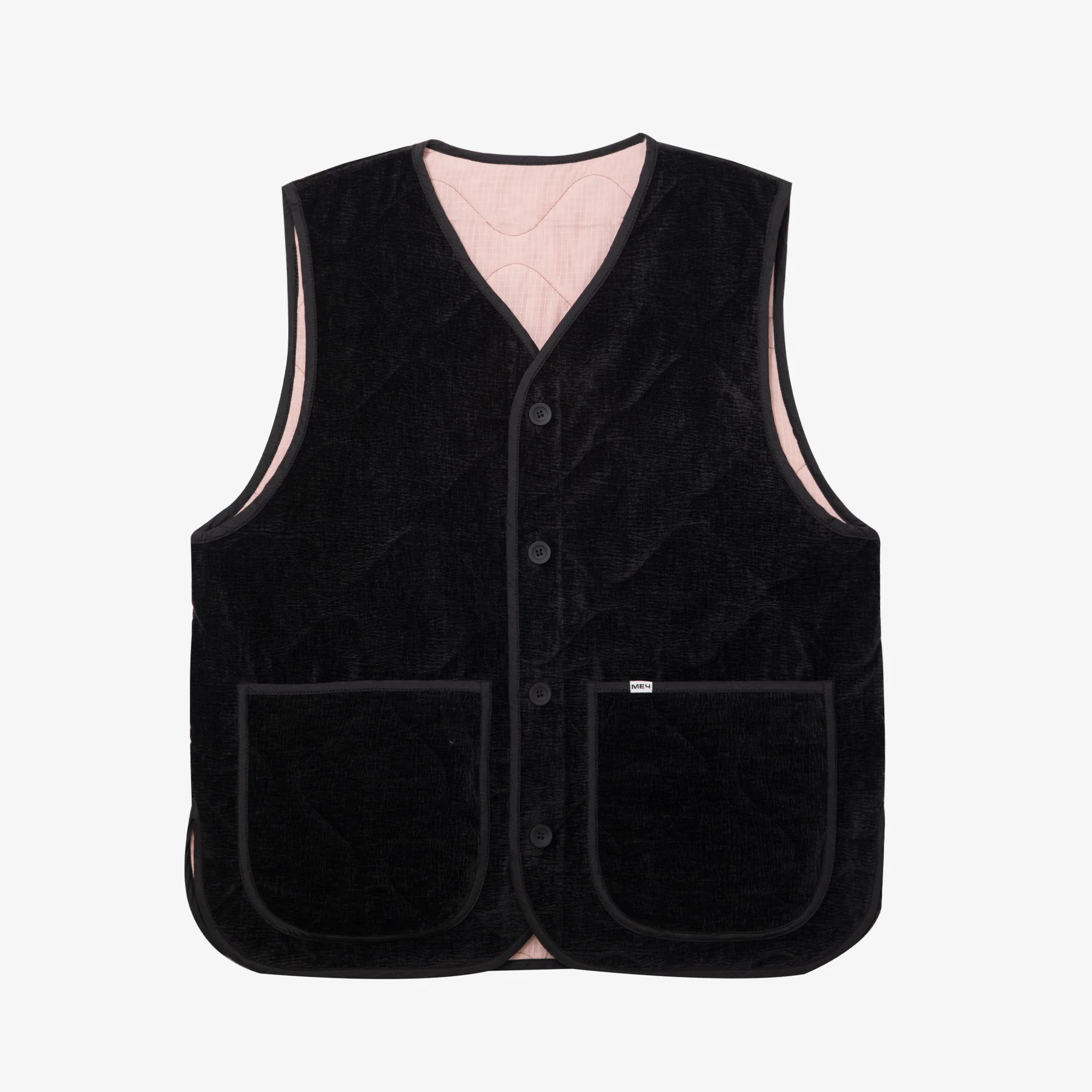 Жилет МЕЧ VEST REVERSIBLE Black/Pale Pink