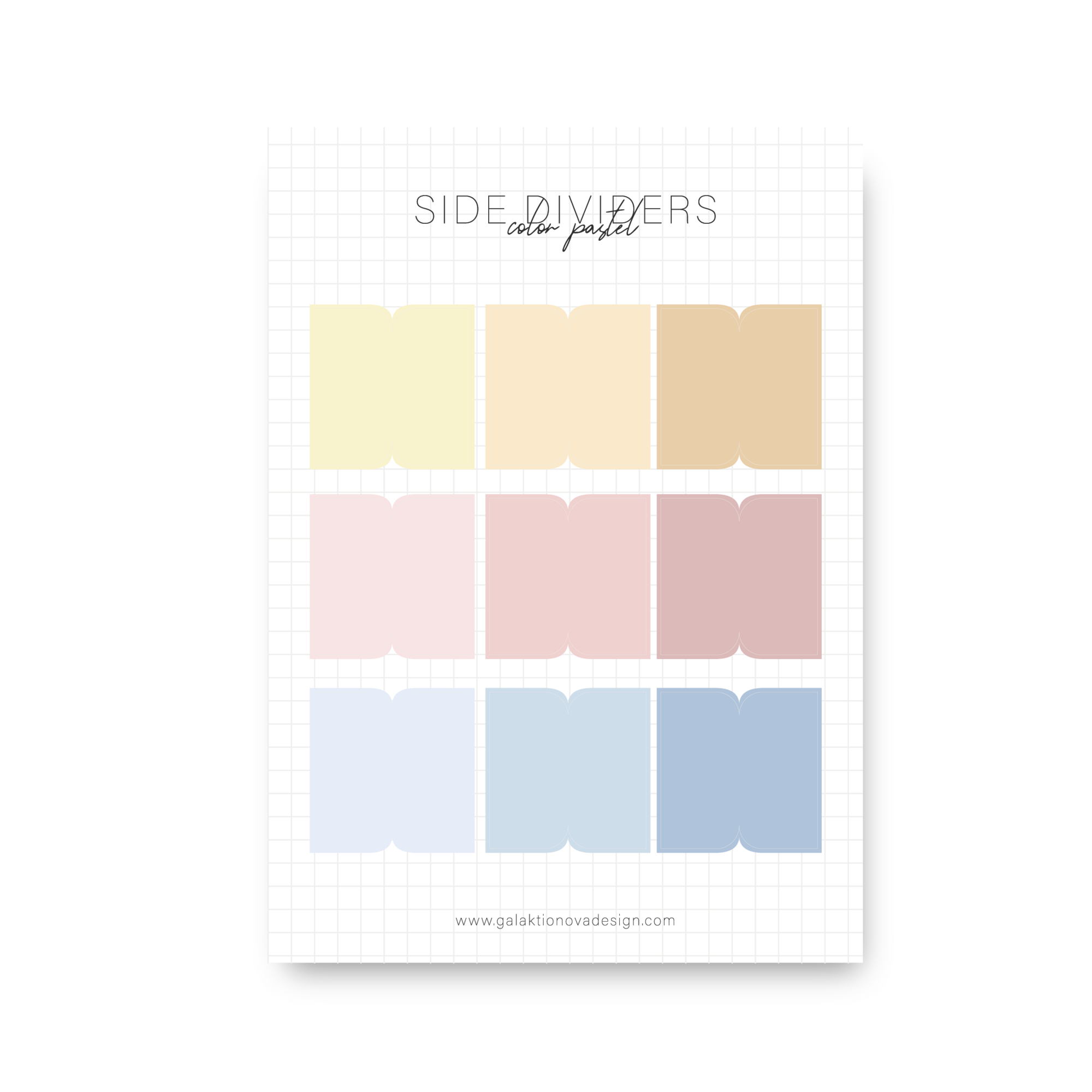 Cтикеры–разделители