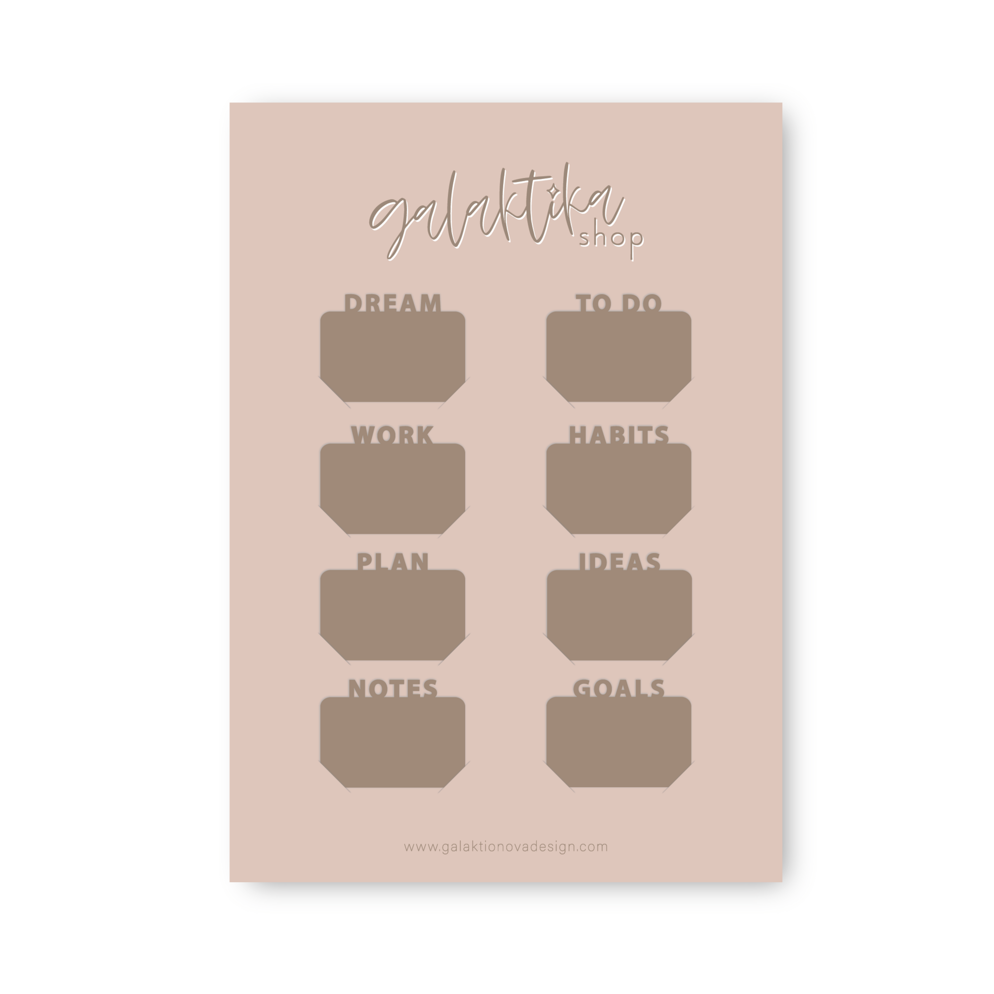 Набор разделителей для блокнотов