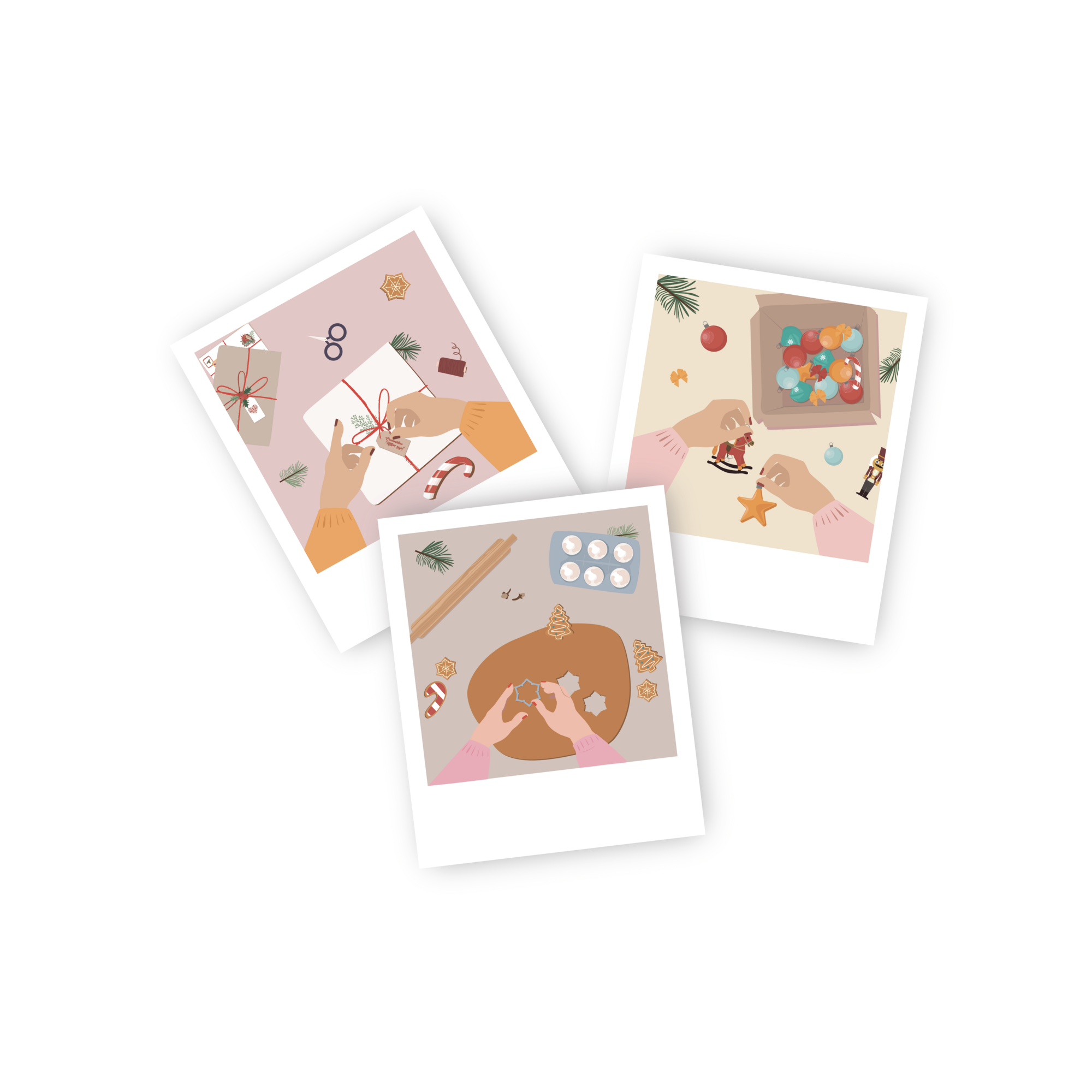 Набор новогодних открыток