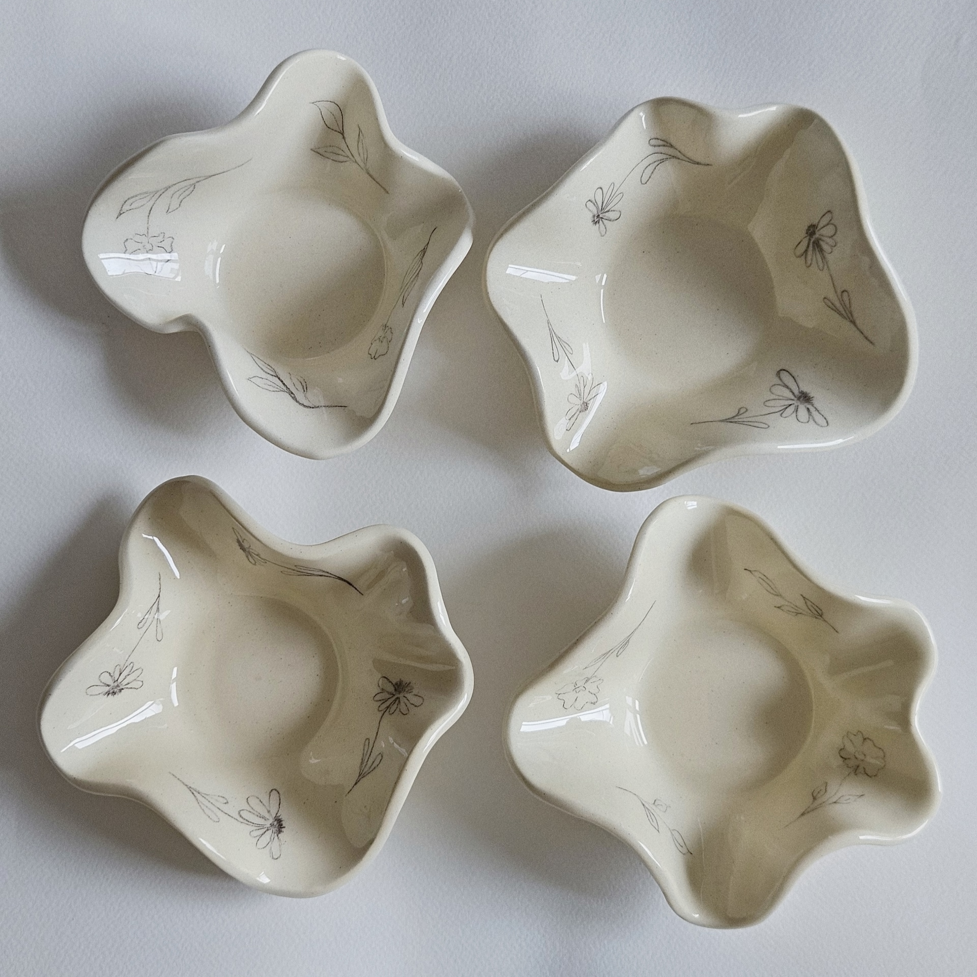 Тарелочки пиалы