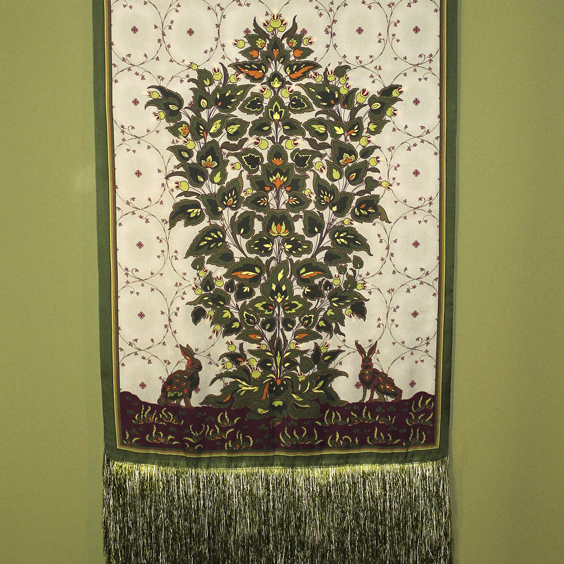 Палантин Зайцы