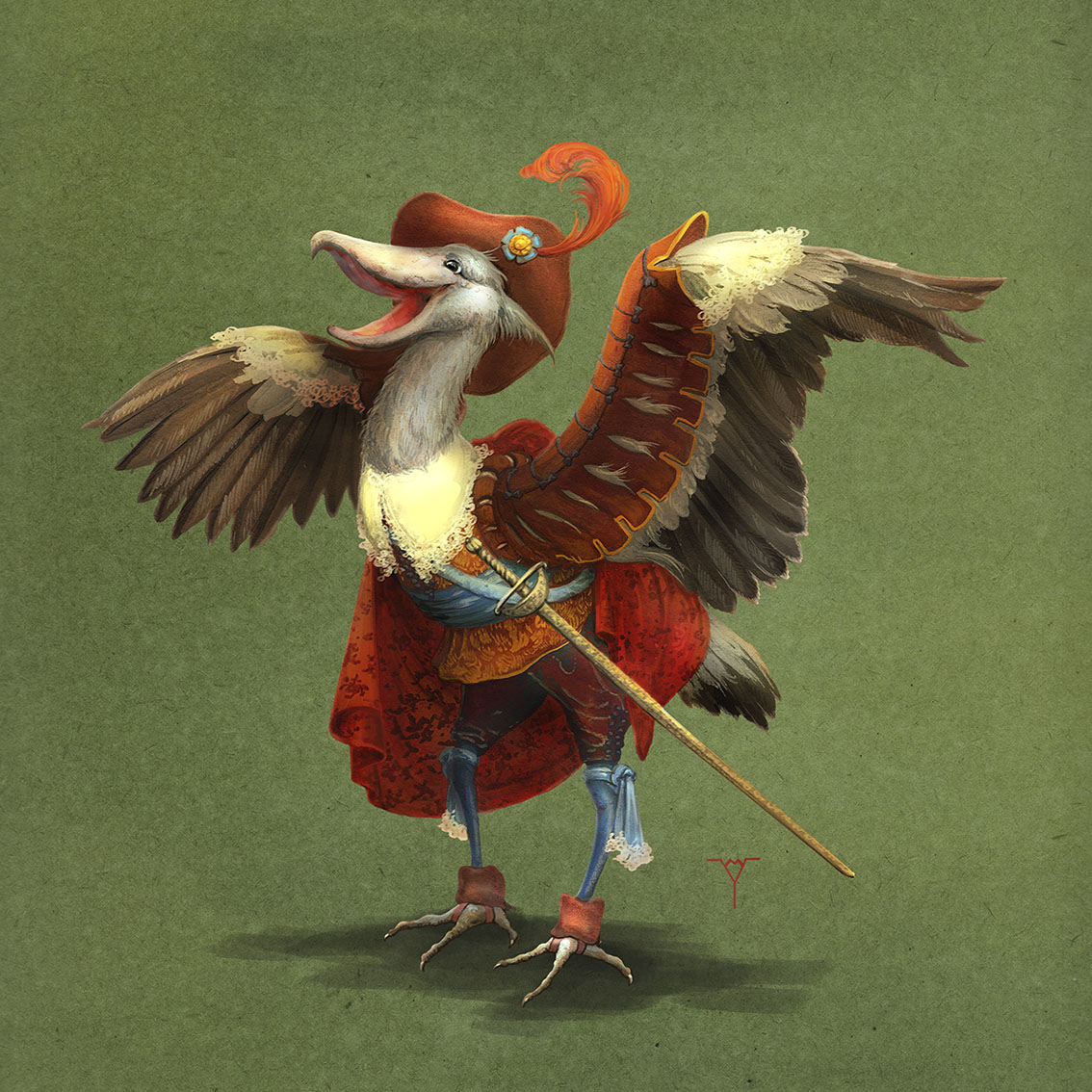 Открытка Китоглав