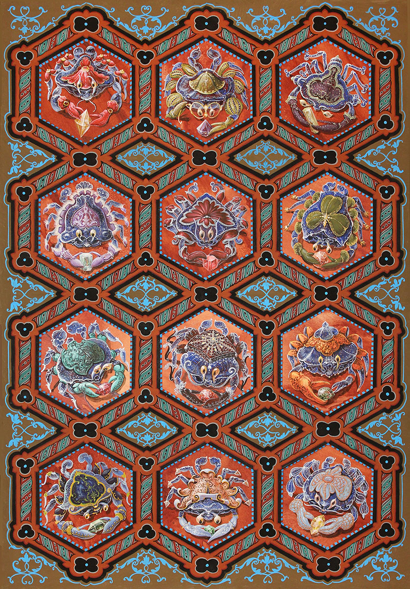 Коллекция крабов