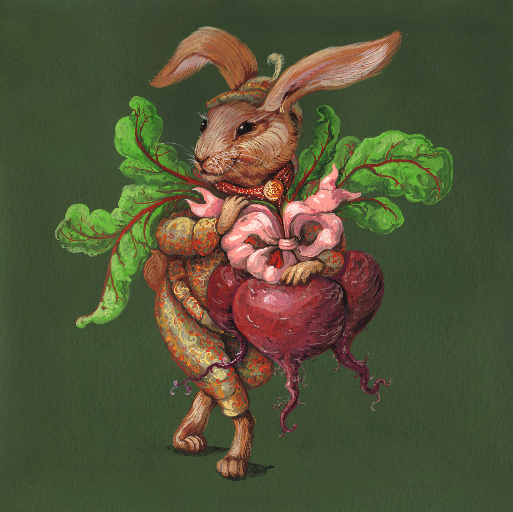 Зайчик со свеклой