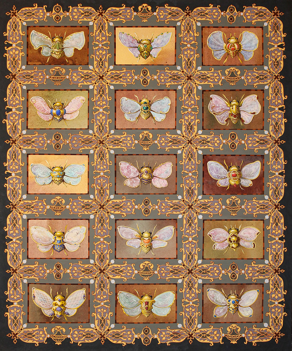 Коллекция цикад