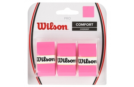 Намотка Wilson Pro Overgrip Розовая 3 штуки