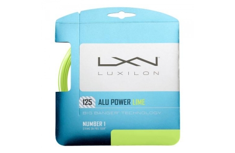 Теннисная струна Luxilon Alu Power Lime 1,25 (12,2 м)