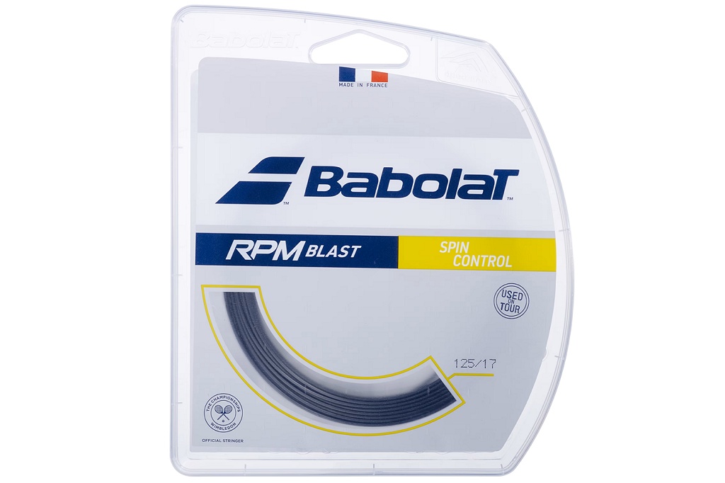 Теннисная струна Babolat RPM Blast 1,25 (12,2 м), черный (нарезка из бобины)