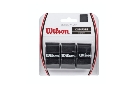 Намотка Wilson Ultra Wrap Overgrip Черная 3 штуки