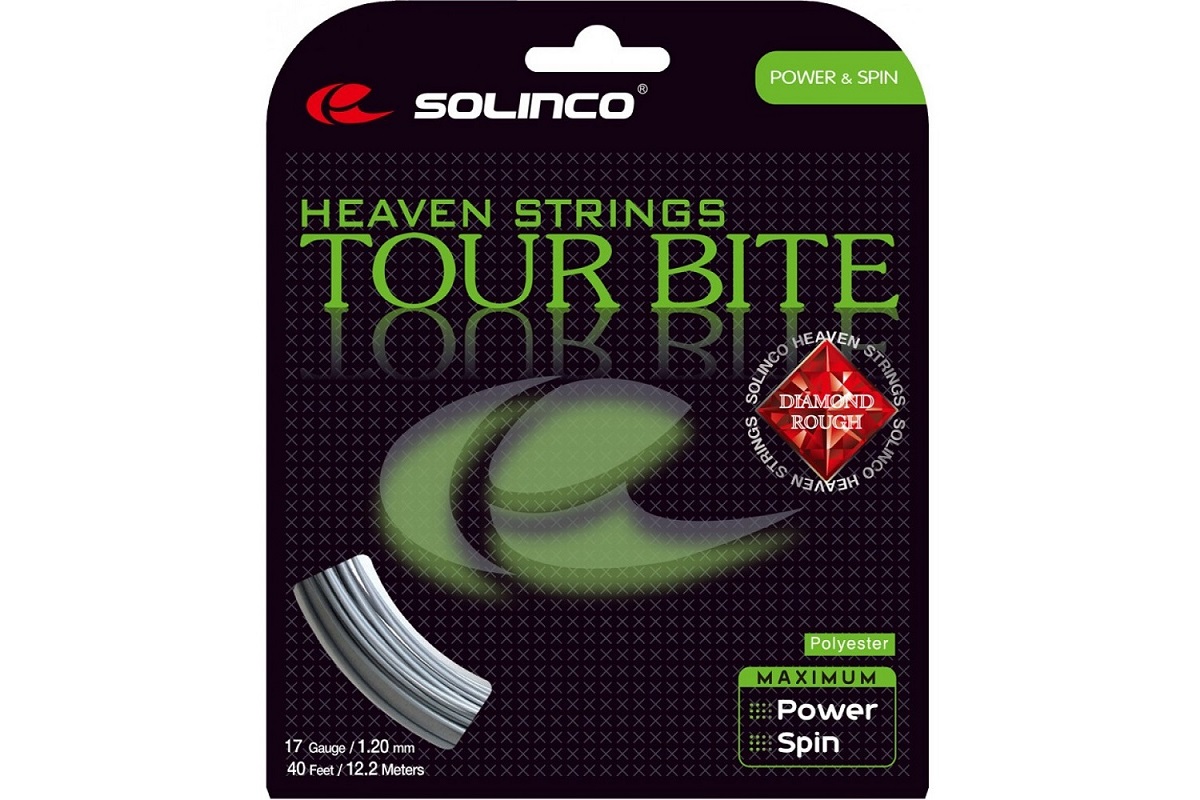 Теннисная струна Solinco Tour Bite Diamond Rough (12,2 м)