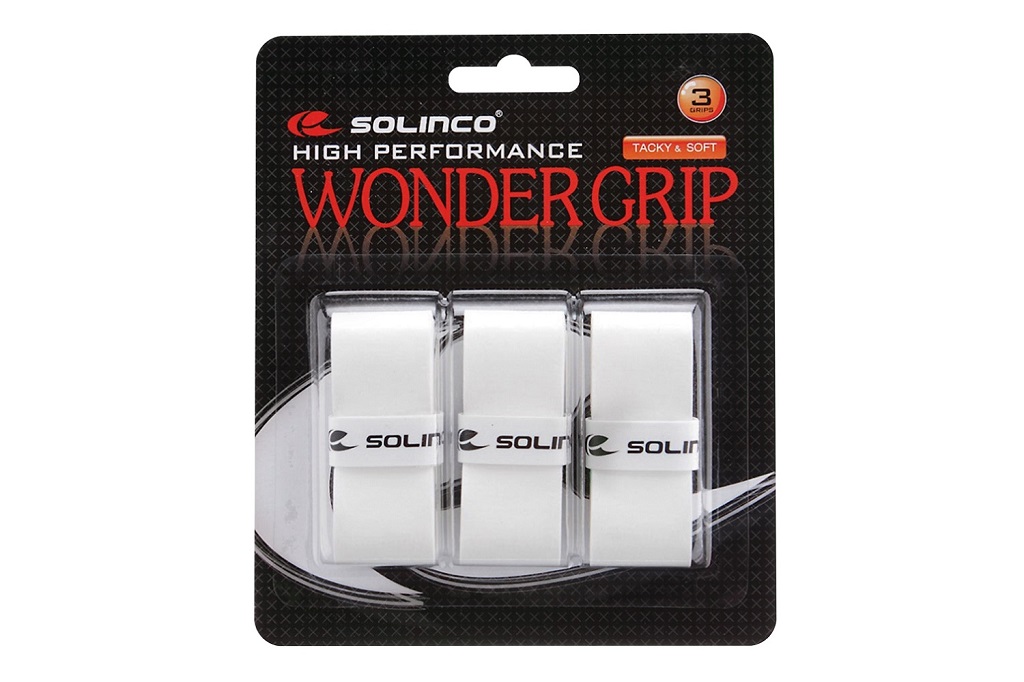 Намотка Solinco Wonder Grip 3 штуки (белый)