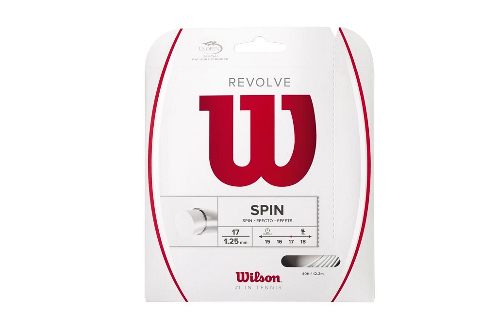 Теннисная струна Wilson Revolve White 1,25 (12,2 м)