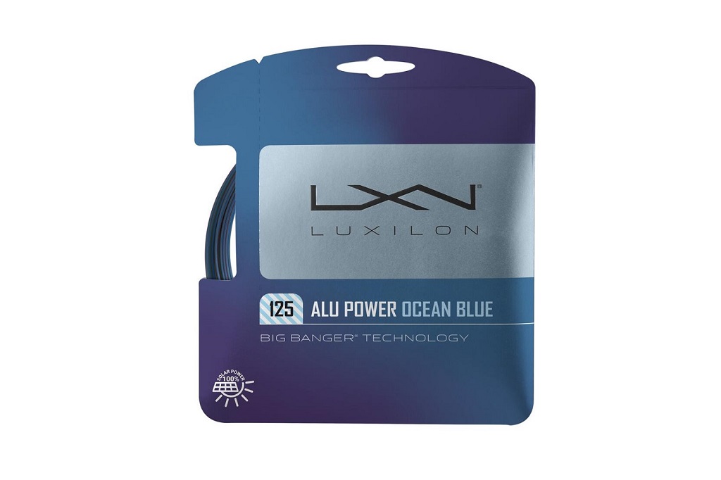 Теннисная струна Luxilon Alu Power Ocean Blue 1,25 (12,2 м)