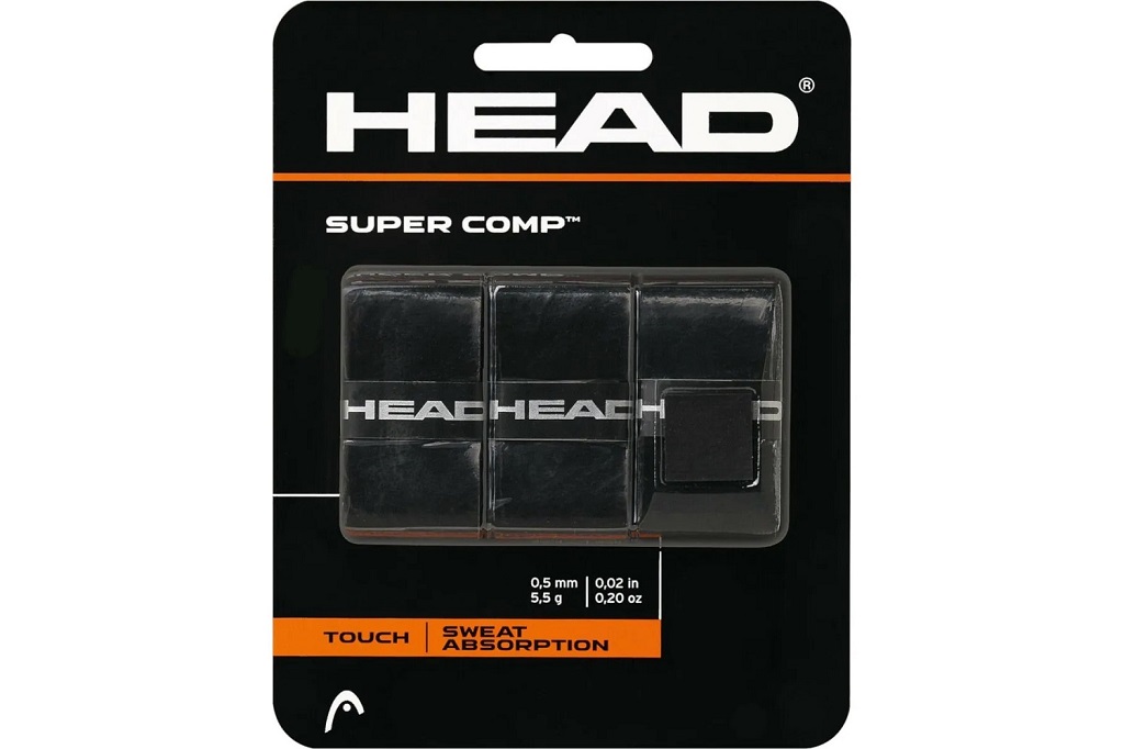 Намотка Head Super Comp 3 штуки (черный)