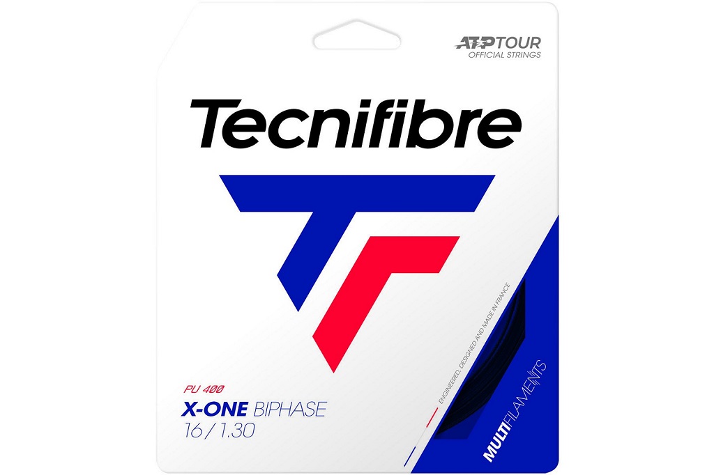 Теннисная струна Tecnifibre X-One Biphase (12,2 м), черный