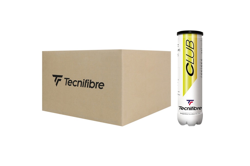 Теннисные мячи Tecnifibre Club КОРОБКА (18х4 шт. в тубе)