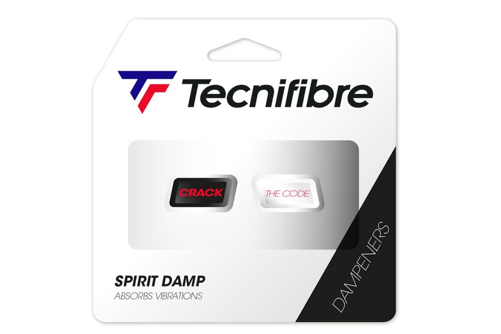 Виброгаситель Tecnifibre Spirit Damp, 2 шт (белый/черный)