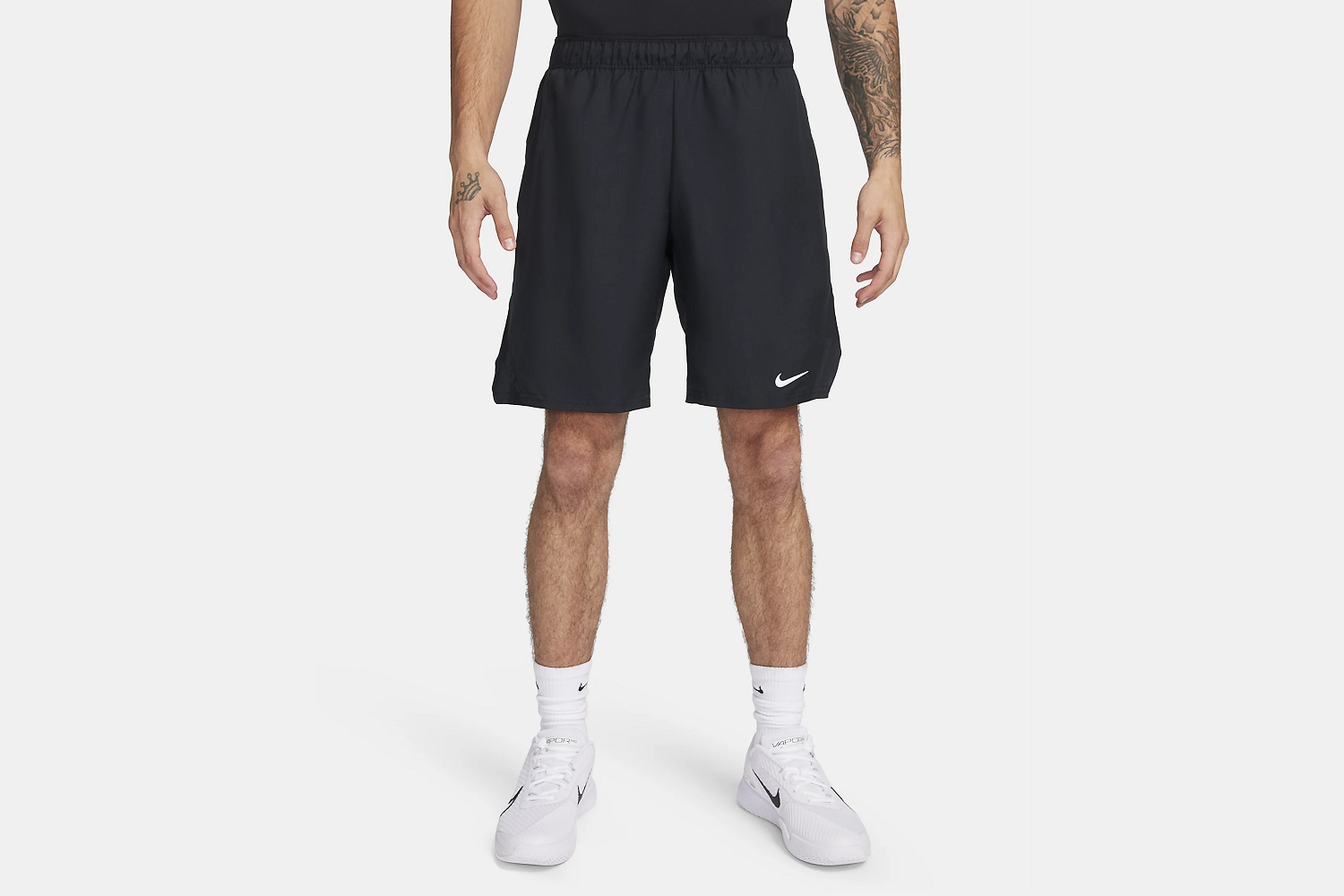 Шорты теннисные Nike Court Dri-Fit Victory Short 9in (черный)