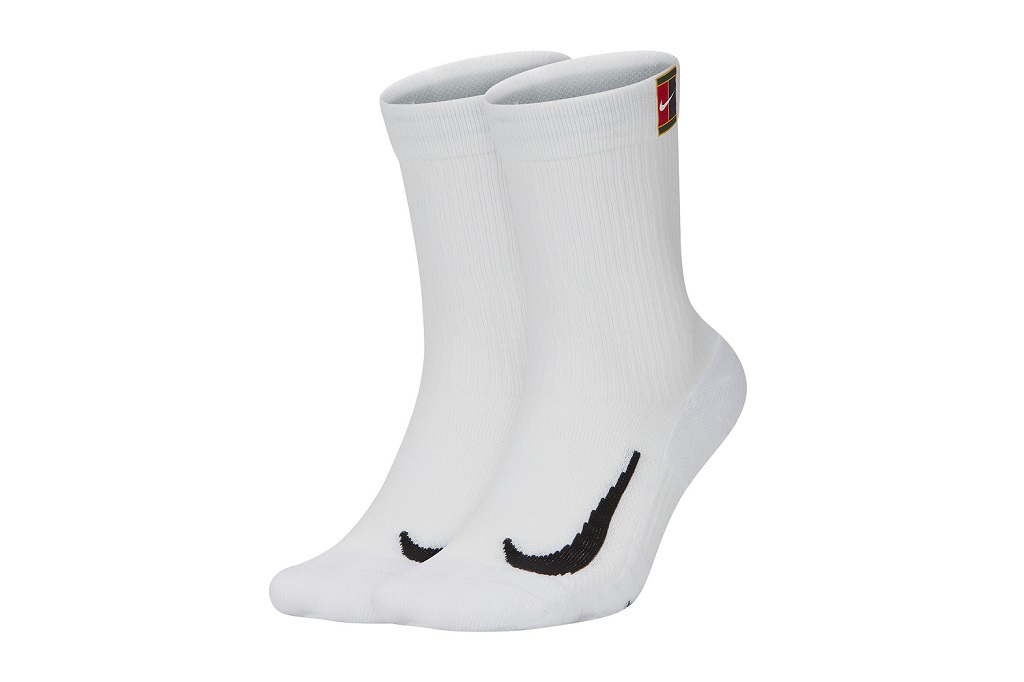 Носки спортивные Nike Court Multiplier Crew Cushioned, 2 пары (белый)