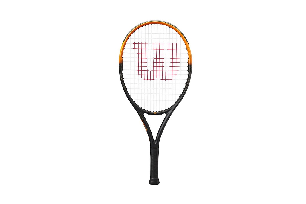 Детская теннисная ракетка Wilson Burn Spin 24 (100", 224 гр, бал. 29 см)