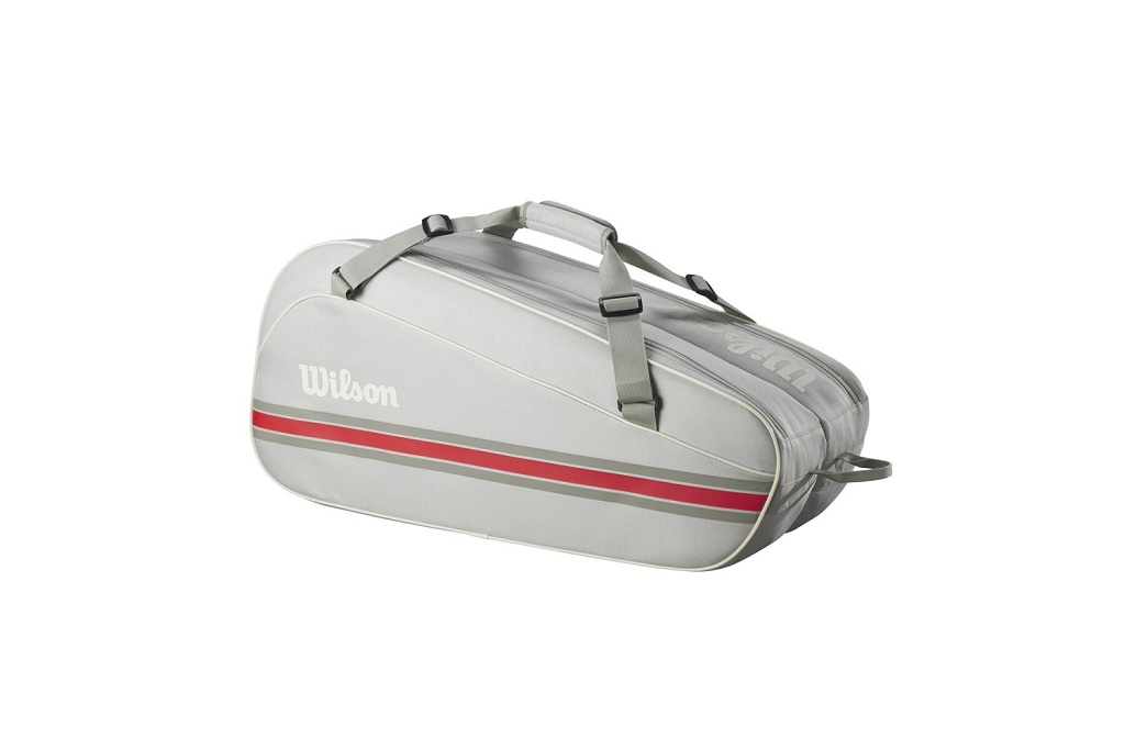 Сумка теннисная Wilson Team 6 Pack 2025 Oats (серый)