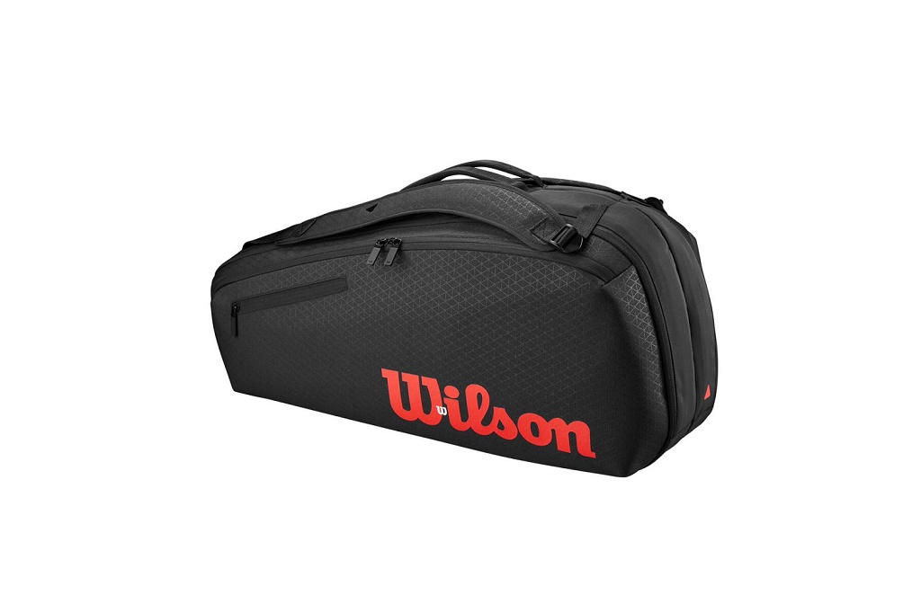 Сумка теннисная Wilson Super Tour Clash v3.0 6 Pack (черный)
