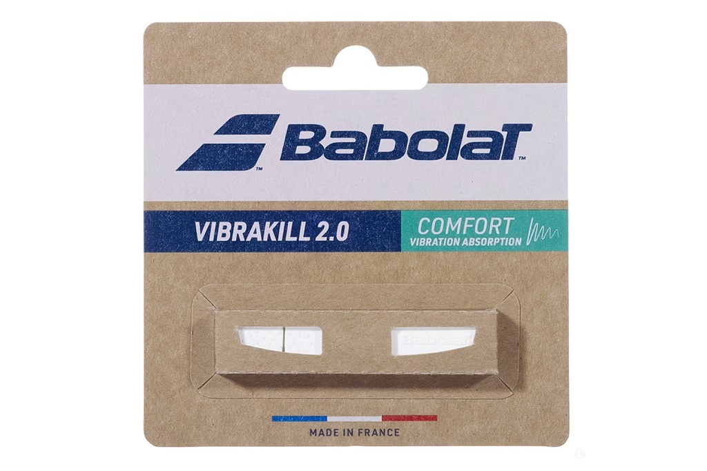 Виброгаситель Babolat Vibrakill 2.0, 1 шт, белый