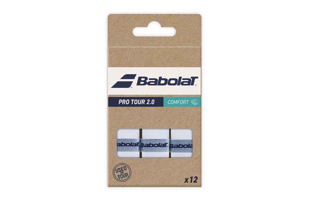 Намотка Babolat Pro Tour 2.0 12 штук (белый)