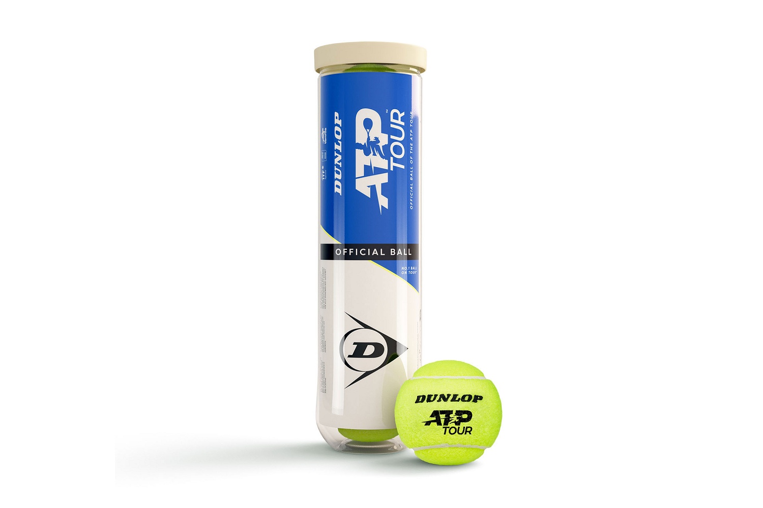 Теннисные мячи Dunlop ATP Official Tour 4 шт.