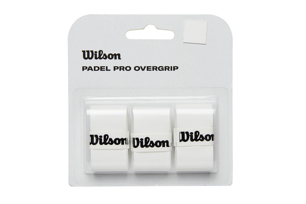 Намотка для ракеток падел Wilson Pro Overgrip Padel (3 шт. в упак.), белый