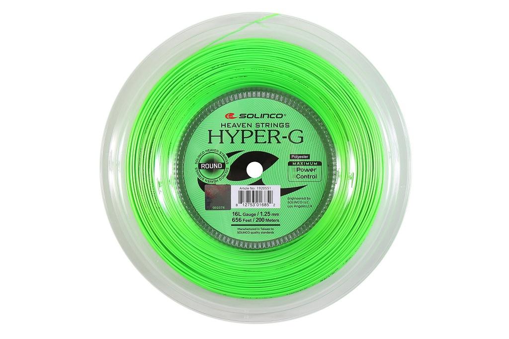 Теннисная струна Solinco Hyper-G Round (200 м)