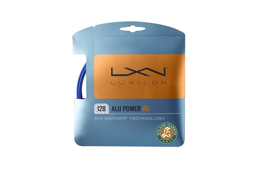 Теннисная струна Luxilon Alu Power Roland Garros Blue 1,28 (12,2 м)