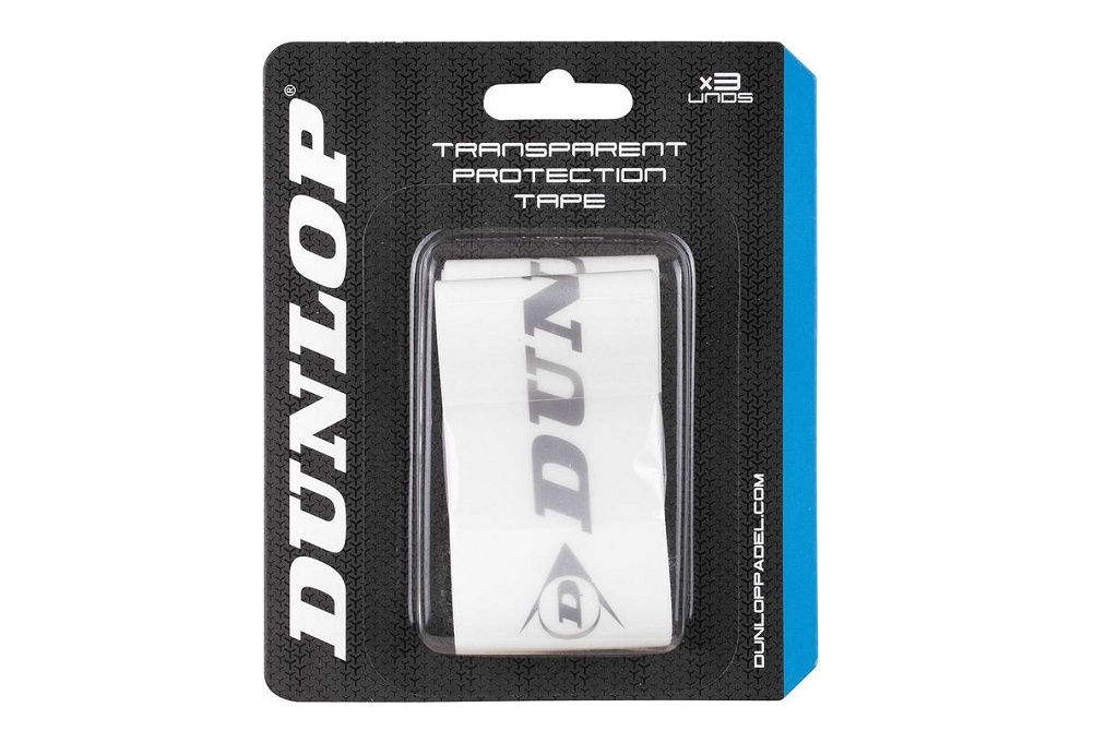 Защитная лента для ракеток падел Dunlop Blister (3 шт. в упак.), прозрачная