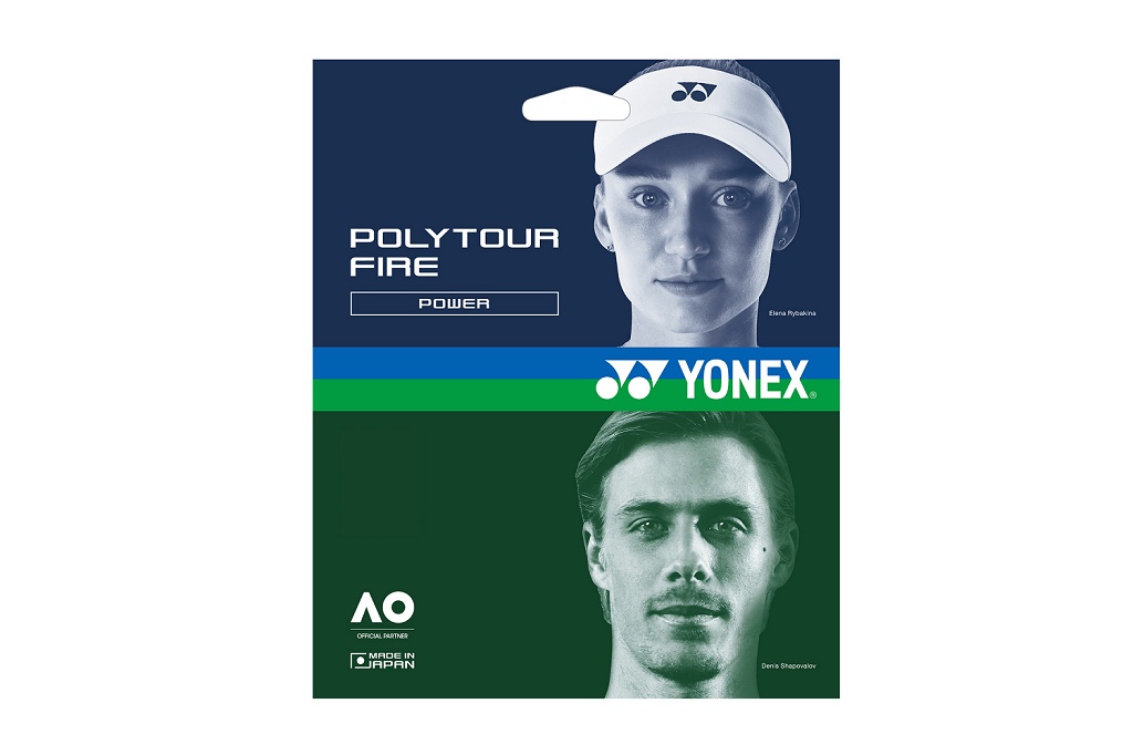 Теннисная струна Yonex Poly Tour Fire 1,25 (12,2 м), чёрный