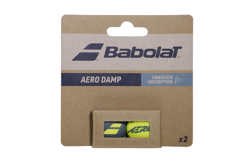 Виброгаситель Babolat Aero Damp 2 шт (зеленый/желтый)