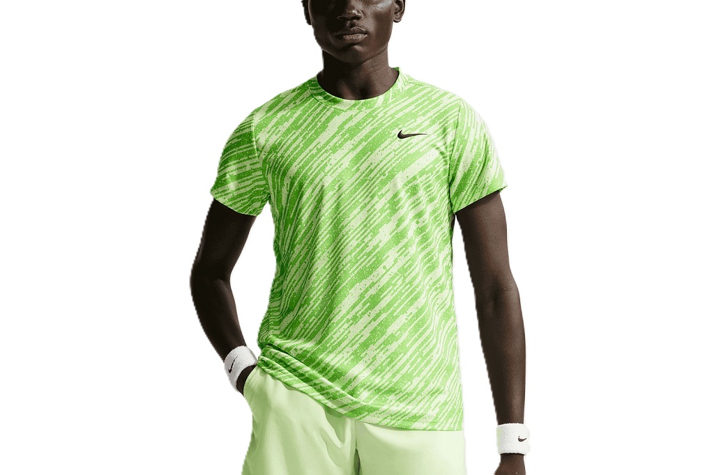 Футболка мужская Nike Court Dri-Fit Victory (салатовый)