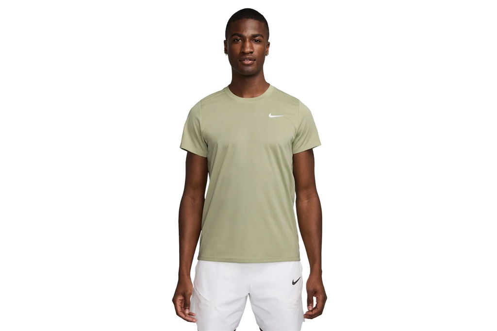 Футболка мужская Nike Court Dri-Fit Victory (оливковый)