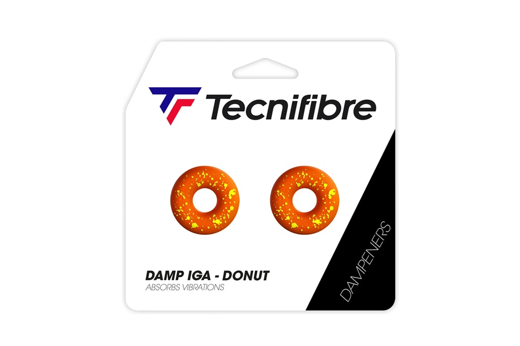 Виброгаситель Tecnifibre Damp Iga Donut, 2 шт (оранжевый)