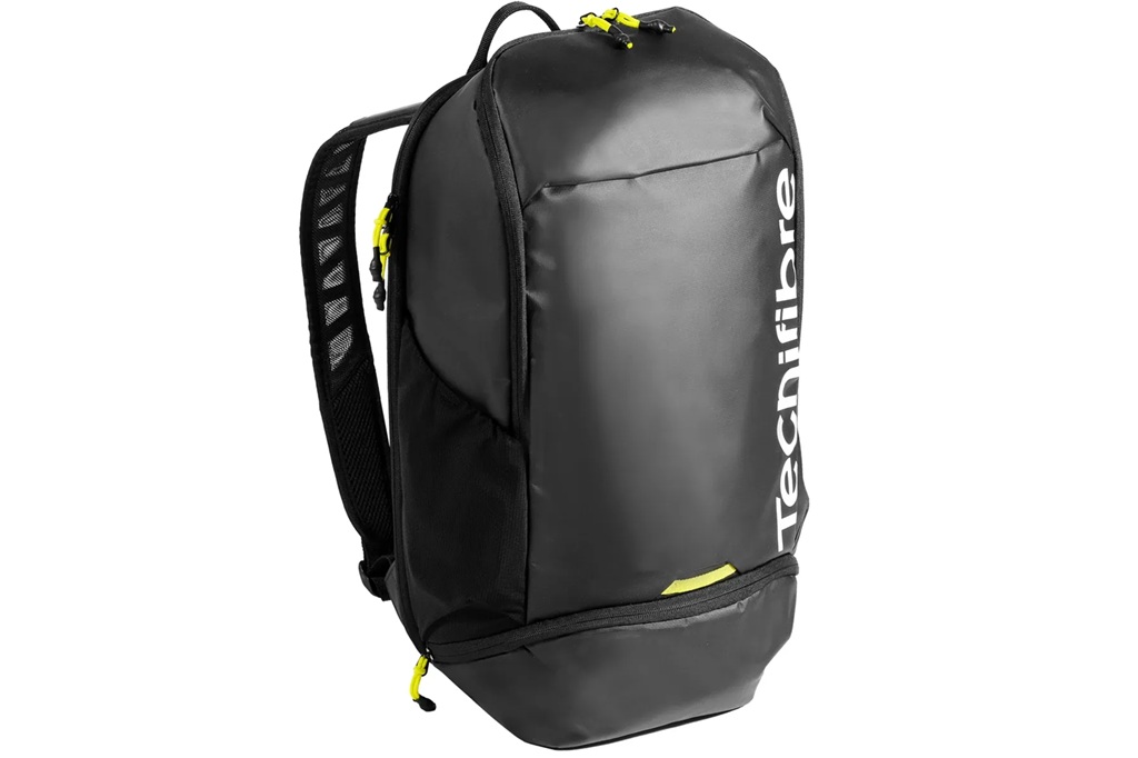 Рюкзак теннисный Tecnifibre Reform Backpack (чёрный/жёлтый)