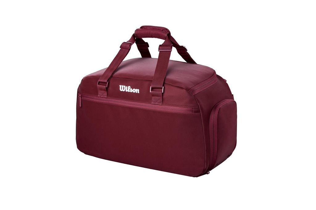 Сумка теннисная Wilson Defyer v1.0 Small Duffel (бургунди)