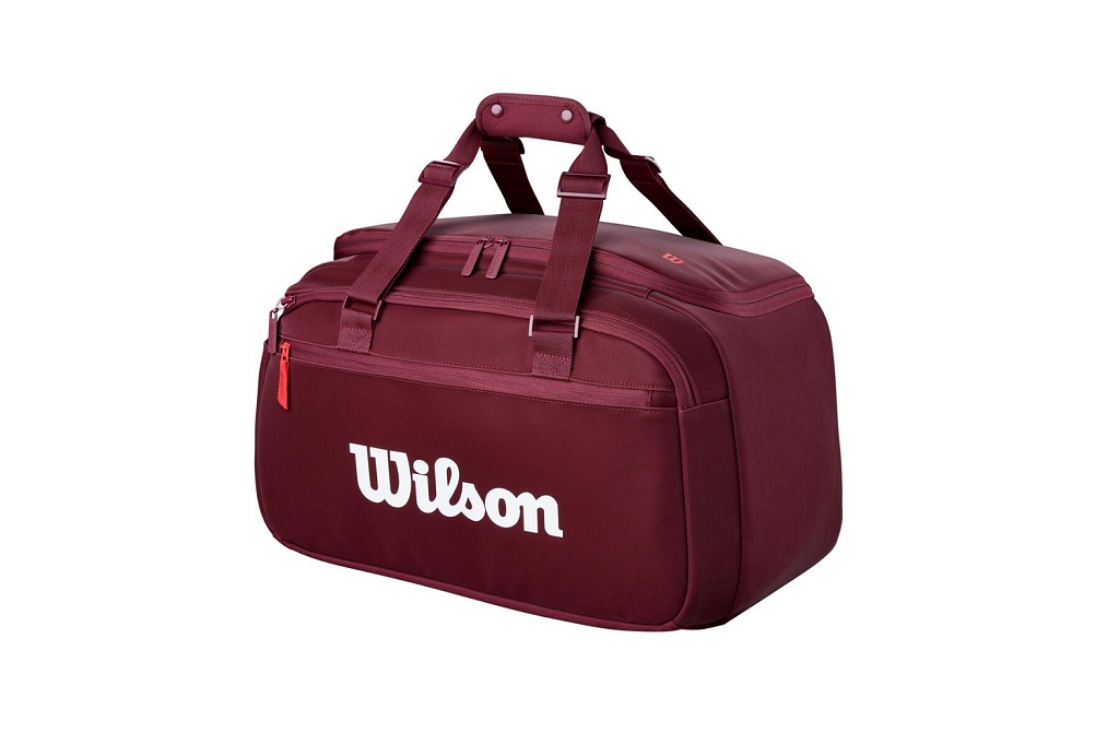 Сумка теннисная Wilson Defyer v1.0 Small Duffel (бургунди)